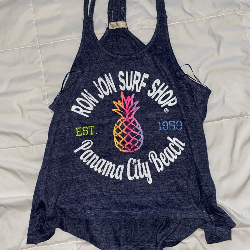 Ron Jon surf shop racer back tank